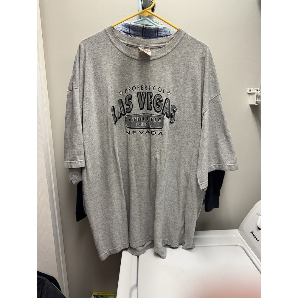 Vintage Las Vegas Athletic Dept. Nevada Diamond Star  T Shirt 2XL